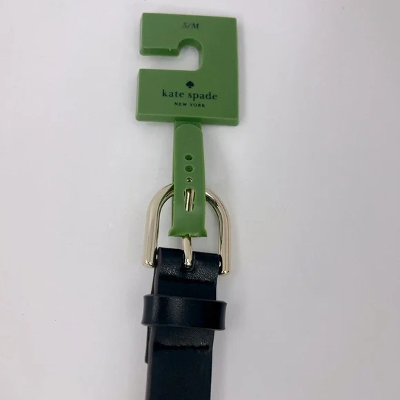 KATE SPADE WALLET BELTED PURSE FANNY PACK LEATHER SIZE SMALL/MEDIUM, BLACK COLOR - Picture 7 of 13